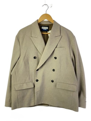 #ad MAISON SPECIAL◆Toro washer Prime Over Double 1 Polyester CRM Plain 112521116 $143.11