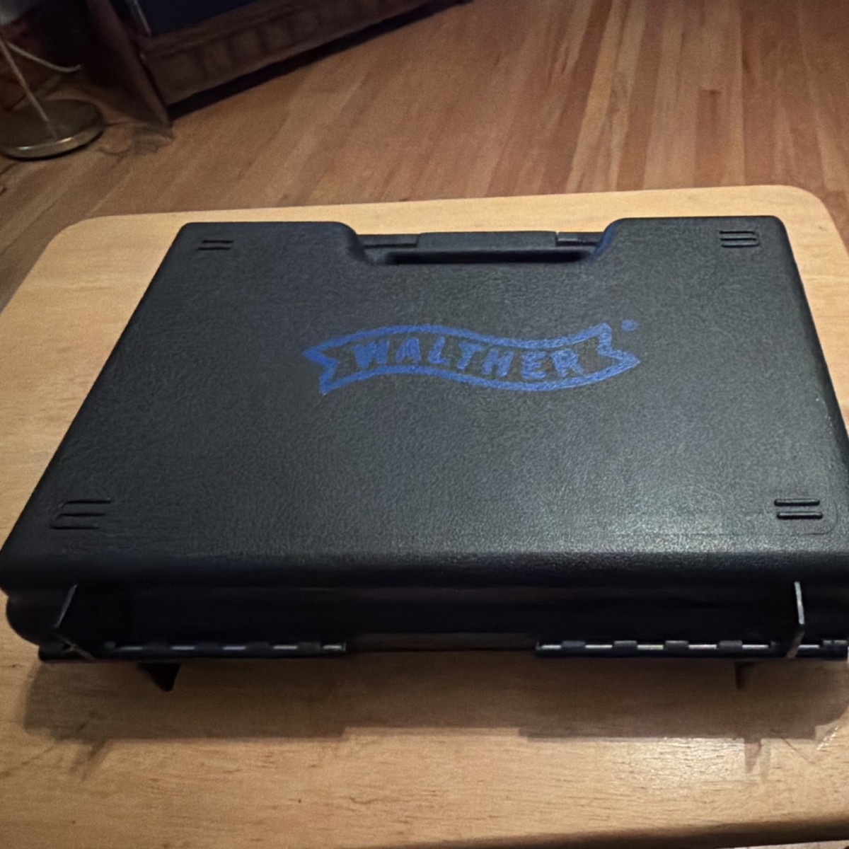 Walther Hard Plastic Pistol Case Black Padded Interior Foam
