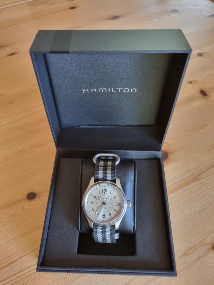 Hamilton Khaki Field Automatic H70595523, Boxed, photo 1 of 5