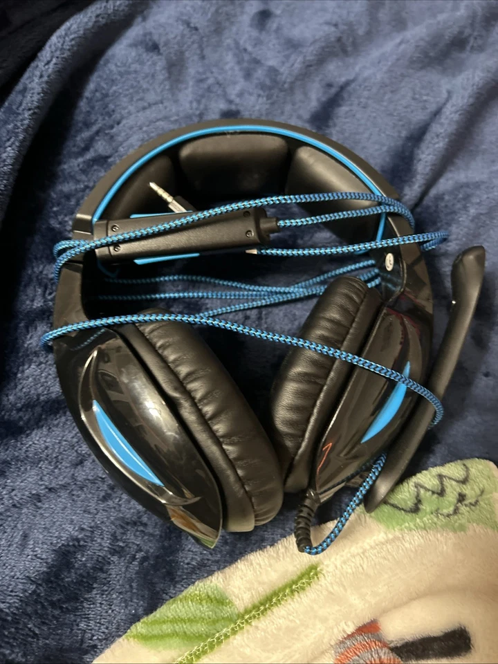 Sades Micrófono Computadora PC Juegos Auriculares con Cable Modelo SA-810 PROBADO Foto 2 de 2