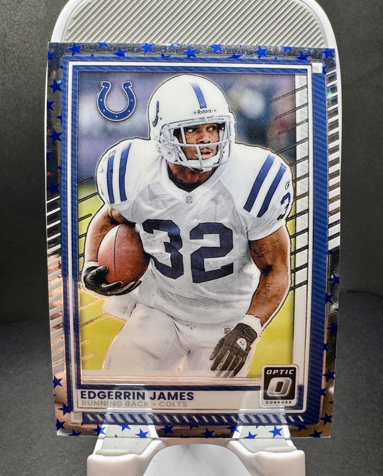2025 Donruss Optic #185 Stars Edgerrin James - Indianapolis Colts