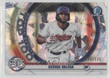 2020 Bowman Scouts Top 100 Chrome Atomic Refractor 140/150 George Valera 1h6a