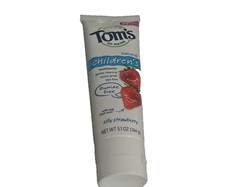 Tom'S Of Maine Children'S Toothpaste Fluoride Free Silly Strawberry 5.1 Oz
