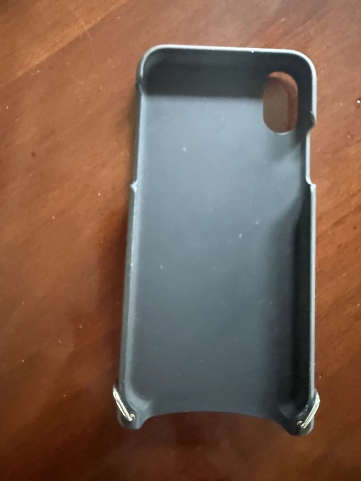 Bandolera Bandolera de guijarros con correa para iPhone 10/10x beige rubor Foto 2 de 4