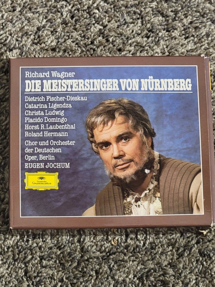 Richard Wagner Die Meistersinger von Nürnberg 4 CD Deutsche