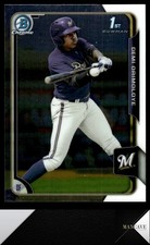 2015 Bowman Draft Chrome #5 Demi Orimoloye RC Milwaukee Brewers
