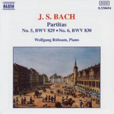 Johann Sebastian Bach J.S. Bach: Partitas No. 5, BWV829/No. 6, BWV830 (CD) Album