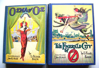 c.1940 Editions OZMA OF OZ & EMERALD CITY OF OZ By L. FRANK BAUM & JOHN R. NEILL