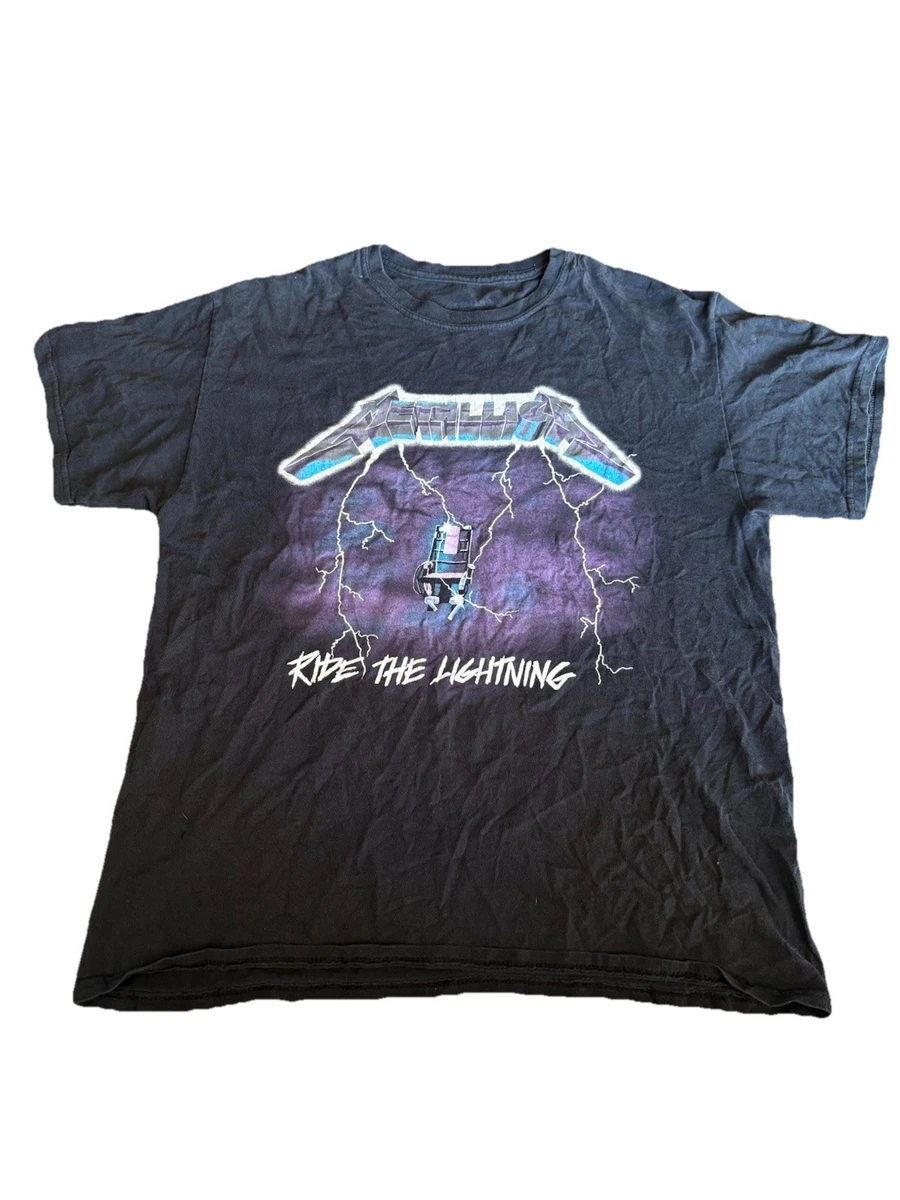 Preços baixos em Metallica Ride the Lightning em camisetas
