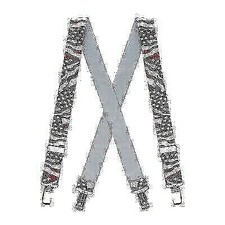 SuspenderStore Kids' Amercian Flag Suspenders- 1" Wide Elastic - CLIP - 3 Sizes
