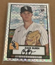 2021 Topps Chrome Platinum Anniversary - Zack Burdi #108 X-Fractor (RC)