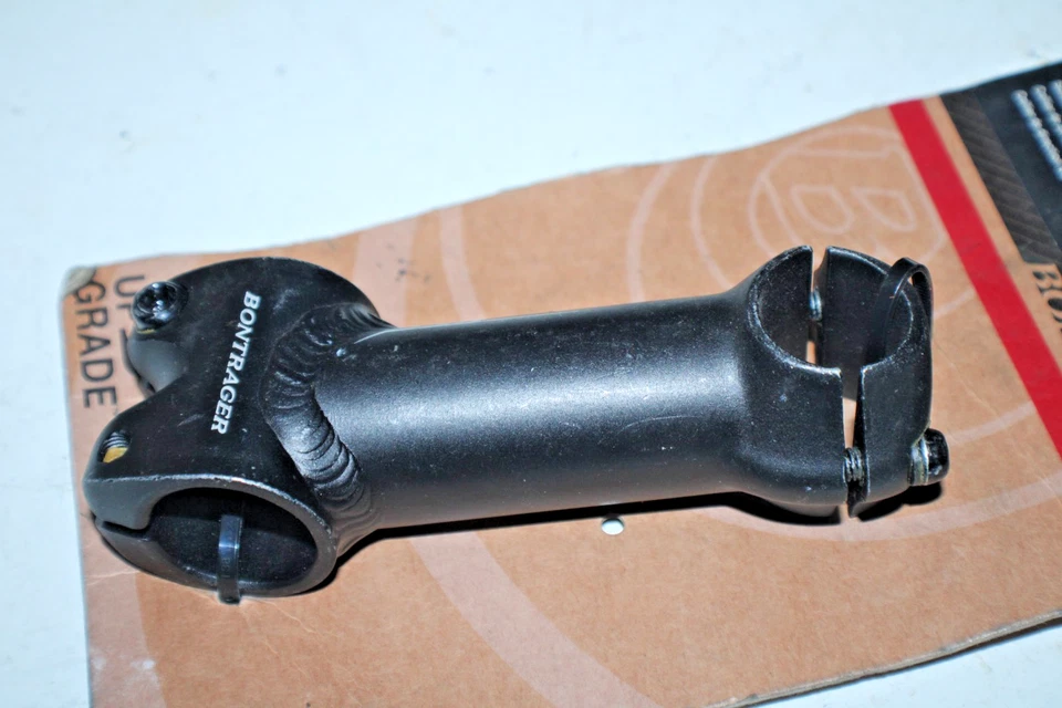 Trek Bontrager SSR 11/8" Threadless Bike Stem Black 100mm 26mm +/-10º OS Clamp ~ - Image 4 of 4