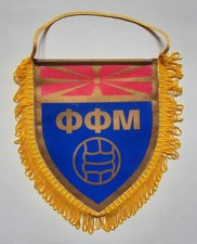 Banderín Capitán Federación de Fútbol de Macedonia del Norte