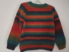 Kinder WOLLStrickpullover/Pulli Handarbeit 10...