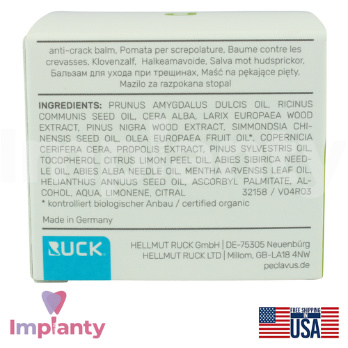 Bálsamo antigrietas PODOcare para pies y piel producto natural de Ruck Peclavus - Imagen 7 de 7