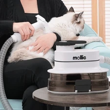 Lightweight Gentle Effective 300W Pet Grooming Kit with Vacuum Blow Dry Function