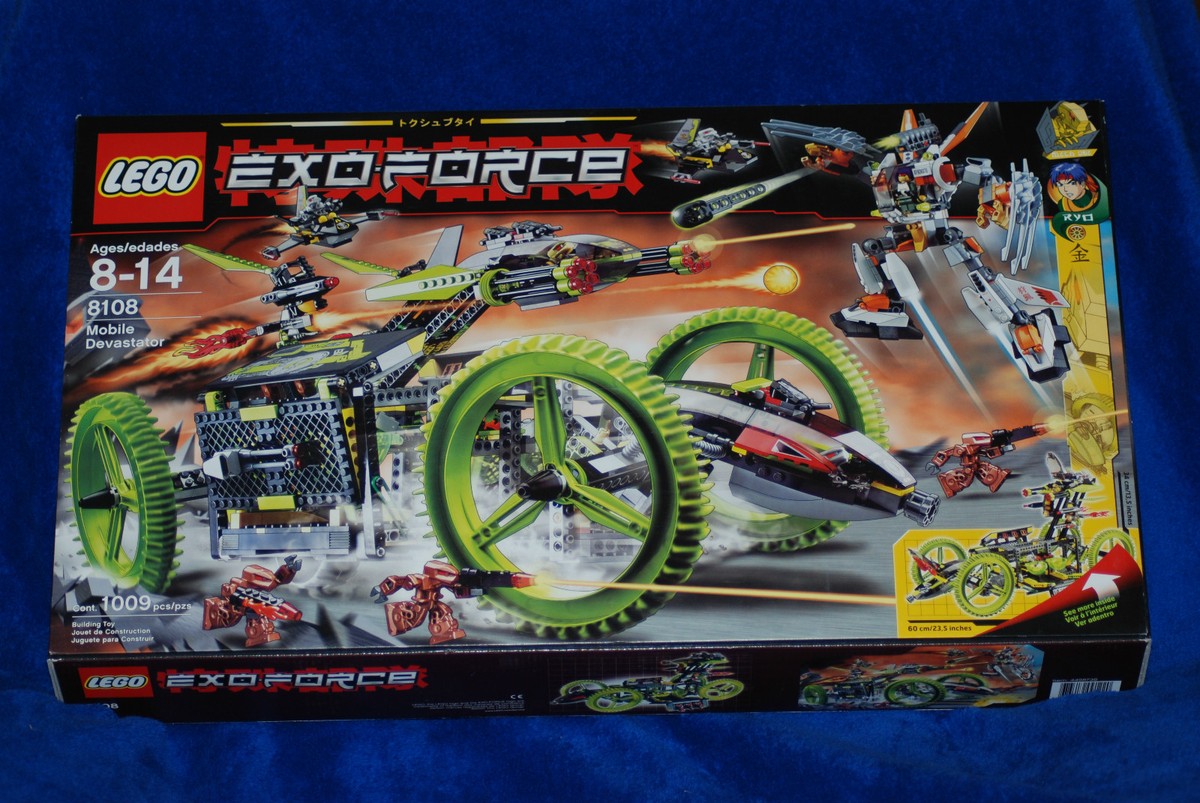 LEGO EXO FORCE 8108 MOBILE DEVASTATOR NEW MISB LOT ROBOT