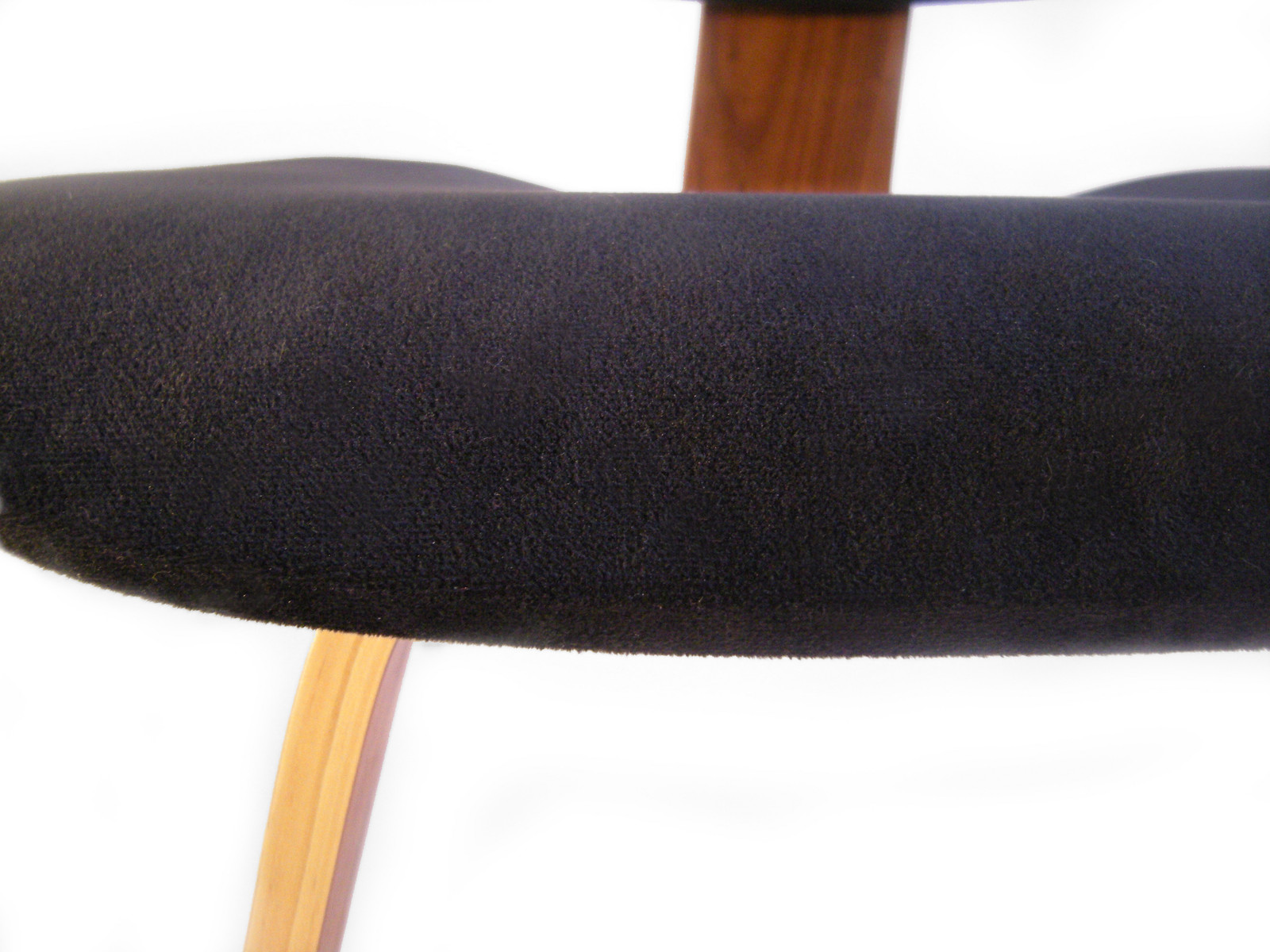 BLACK SEAT COVER for EAMES Plywood Lounge Chair - Mid Century Modern Retro Decor