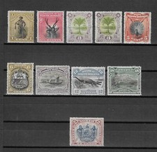 NORTH BORNEO 1894 SG 66/79 + 70c MINT
