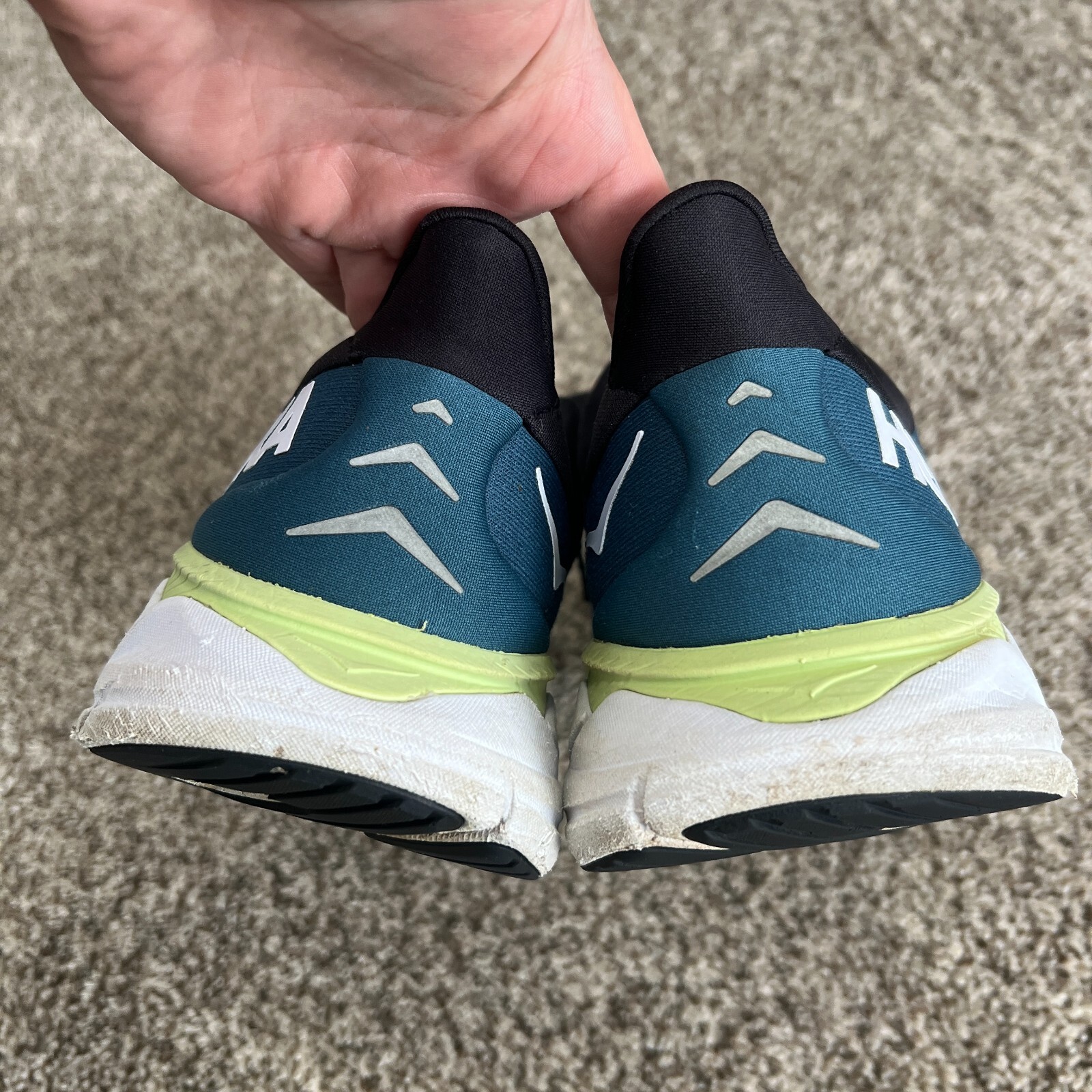 Hoka One One Arahi 6 Mens 11.5 D Blue Graphite Running Race Shoes 1123194 thumbnail 6