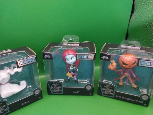 THE NIGHTMARE BEFORE CHRISTMAS METALFIGS by JADA DIECAST FIGURES 2.5" SET OF 4 - Picture 3 of 7