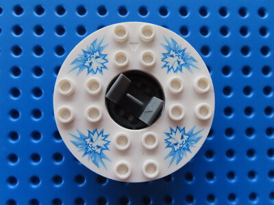 LEGO 1 x Ninjago Spinner weiß silbergrau bb0549c06pb01  6x6x1 1/3 Zane 9563