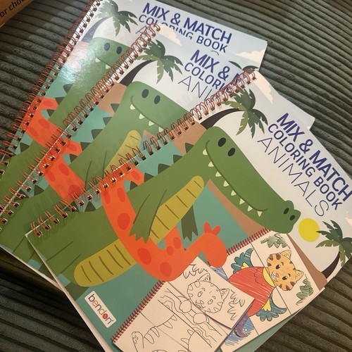 Mix & Match Coloring Book
