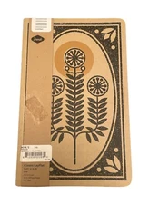 Denik - Classic LayFlat Black & Tan Soft Cover 144 Page Notebook 5.25” X 8.25”