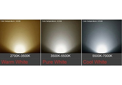 10 LAMPADINE FARO GU10 FARETTO SPOTLIGHT 8 Watt Luce Bianca 3000K 4000K 6400K - Foto 3 di 3