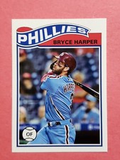 2021 Topps UK Edition 1978-79 Redux #SR-21 Bryce Harper Phillies Insert Card