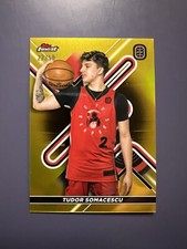 2022-23 Topps Finest OTE Tudor Somacescu Gold Refractor SP /50
