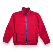 Vintage Patagonia Full Zip Fleece Sweater Jacket Made In USA   Womens Size 14