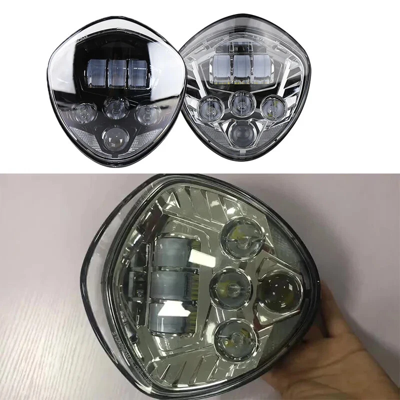 Faro LED alto/bajo para motocicleta Victory Cross Country Magnum Hammer Vegas Foto 2 de 4