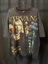 Vintage Kurt Cobain Nirvana T Shirt 