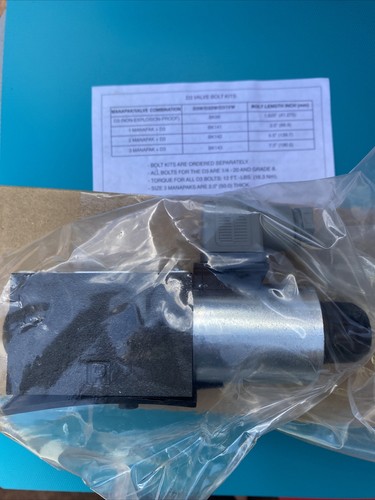 D1VW020HNJP - HYDRAULIC SOLENOID VALVE 24vdc 1.39A 5000 PSI,ES - Picture 3 of 4