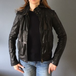 diane von furstenberg leather jacket