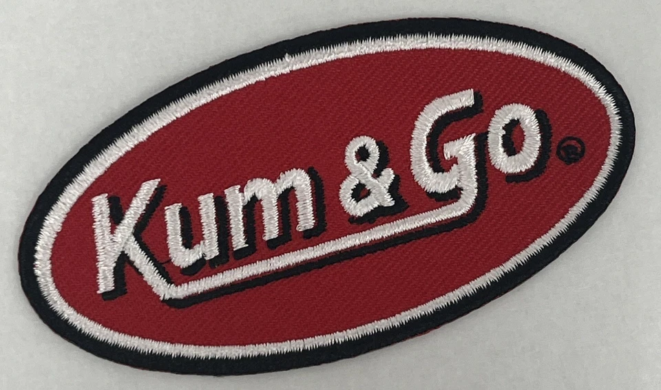 Vintage Kum & Go Embroidered Iron On Patch Punk Y2K Prank Gag Gift 2000s - Image 2 of 3