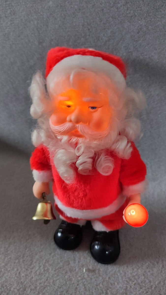 BABBBO NATALE VINTAGE MUSICA E LUCI VINTAGE DECORAZIONI NATALIZIE