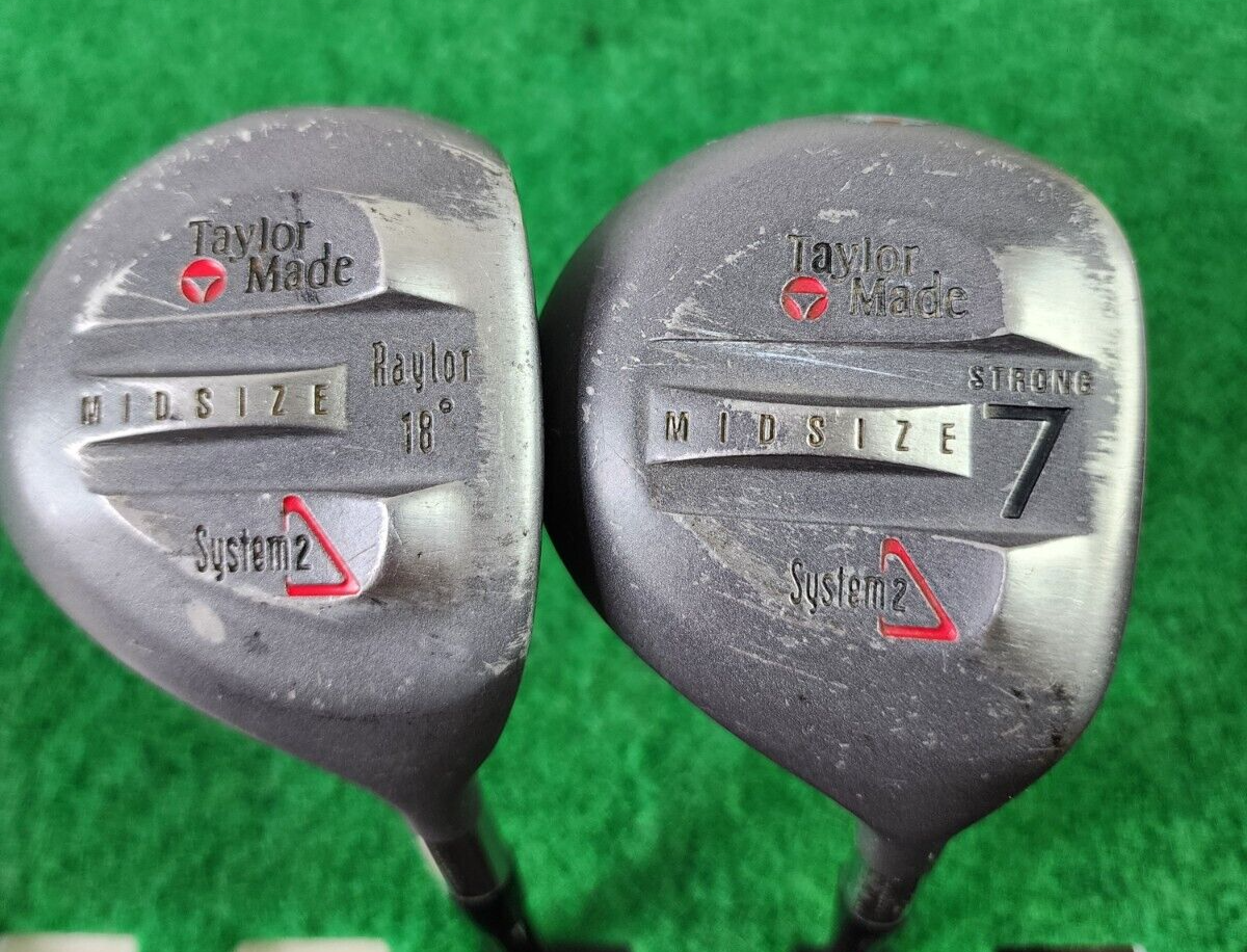 TaylorMade - jbeam GUT 18° Taylormade Midsize Wood Set Raylor 18* Wood / 7 Wood (2
