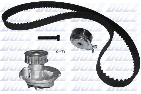 Kit distribution Opel Meriva A monospace 1.6 kit pompe à eau Combo Tour essence - 2