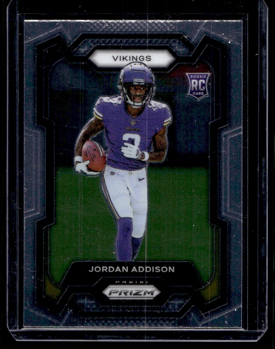 2023 Panini Prizm Jordan Addison Rookie A10 Minnesota Vikings #368