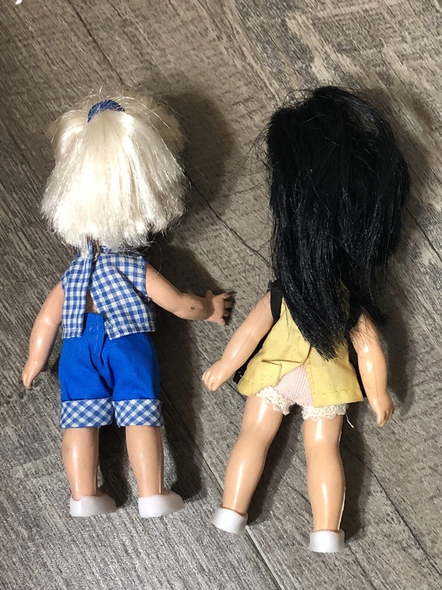 Vintage Heidi and Jan Rubber Dolls 5