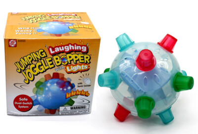 Jumping Joggle-Bopper w/ Light & Sound Bouncing Ball Toy   8080D