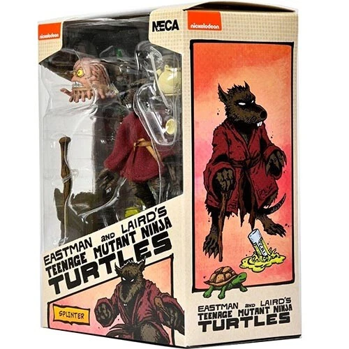 NECA Splinter Eastman Laird’s Teenage Mutant Ninja Turtles 7" Scale Figure TMNT - Image 3 of 4