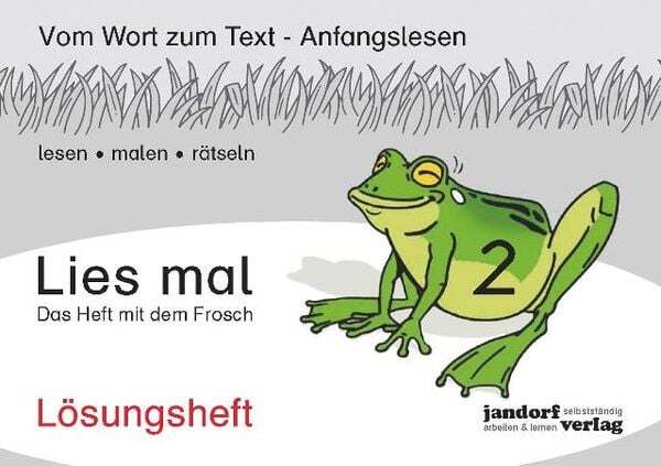 Thumbnail - Lies Mal Band 2 - Das Heft Mit Dem Frosch (lösungsheft)