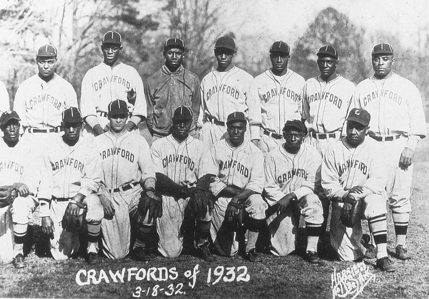 Pittsburg Crawfords Team Baseball  8x10 Picture Celebrity Print