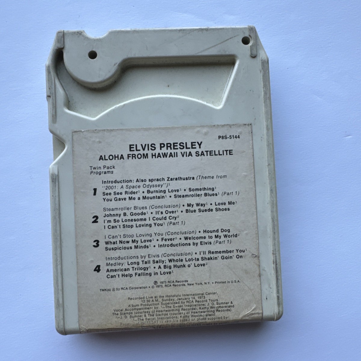 Elvis Presley Aloha from Hawaii via Satellite Twin Pack 8 Track