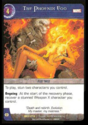VS System: The Phoenix Egg [Played] Marvel Evolution TCG CCG Classic Marvel DC D