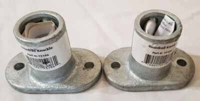 2 Guardian 15186 GuardRail Knuckle Knuckles For G-Rail G Rail Systems