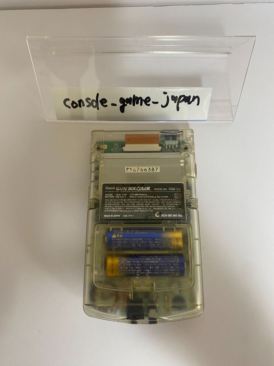 Nintendo Gameboy Color Console Original Used Retro Games From Japan